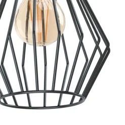 EGLO Tabillano 1 Wandlamp - E27 - 16 cm - Zwart