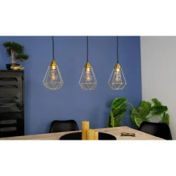 EGLO Tarbes Hanglamp - E27 - 79,5 cm - Goud