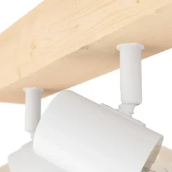 EGLO Townshend 3 Spot - 2 lichts - E27 - Bruin - Wit