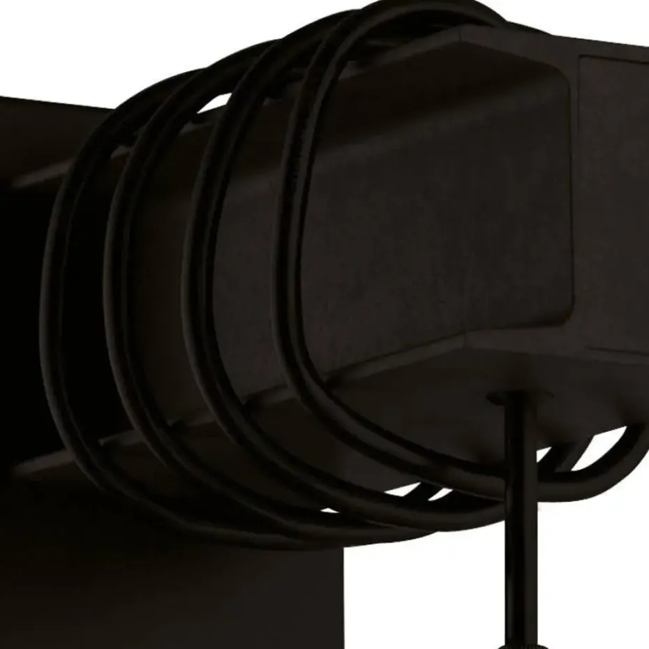 EGLO Townshend 6 Wandlamp - E27 - 19 cm - Zwart