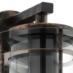 EGLO Valdeo Wandlamp - E27 - 27,5 cm - Koper Antiek