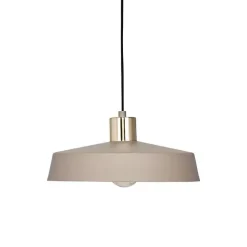 EGLO Valdiola Hanglamp - E27 - Ø 36 cm - Beige/Goud - Staal