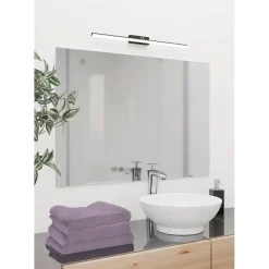 EGLO Verdello Spiegellamp - LED - 60 cm - Zwart/Koper/Wit