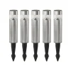 EGLO z_solar tuinverlichting zonne-energie - prikspot - set 5 x LED - RVS