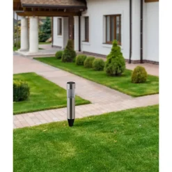 EGLO z_solar tuinverlichting zonne-energie - prikspot - set 5 x LED - RVS