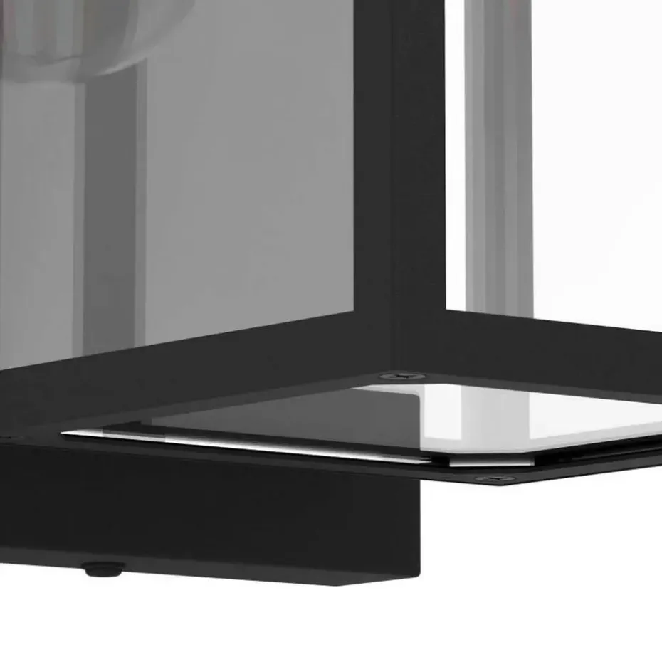 EGLOBudroneWandlampBuiten-E27-27cm-Zwart