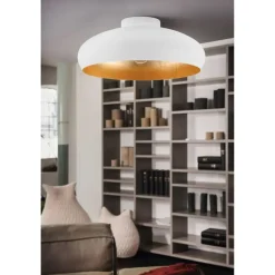 EGLOMoganoPlafondlamp-E27-Ø40cm-Wit/Goud