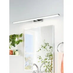 EGLOPandella1Spiegellamp-LED-120cm-Chroom/Zilver/Wit