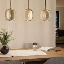 EGLORomazzinaHanglamp-E27-90cm-Zandkleur