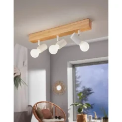 EGLOTownshend3-Plafondlamp-3-lichts-E27-eikenhout/wit