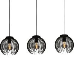 EGLOVenezuela-AHanglamp-E27-93,5cm-Zwart