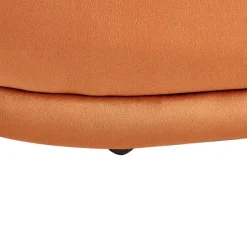 ELLENDALE - Bankje - Oranje - Fluweel