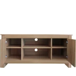 Emerald - TV-meubel met 2 eiken spaanplaatdeuren