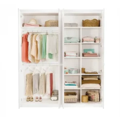 Emily 4-deurs kledingkast meisjeskamer