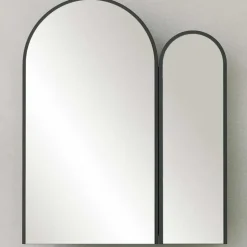 Emob Houten Zwart Badkamerkastje - 100% MDF - 45 cm Hoogte