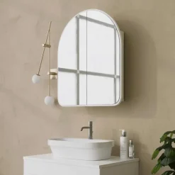 Emob Spiegelkast Woody Fashion - 50 x 12 x 45 cm - Wit