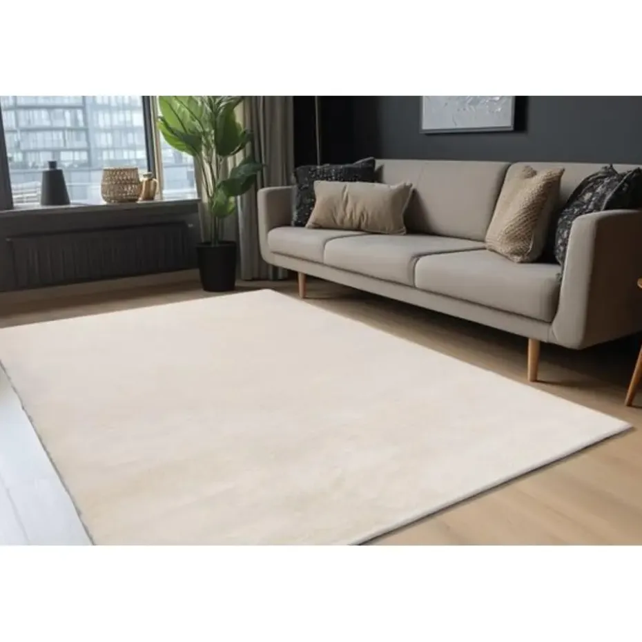 Emotion Vloerkleed Fluffy - Superzacht 200x290 cm wit