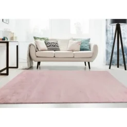 Emotion Vloerkleed Fluffy - Superzacht - pastel pink 200x290