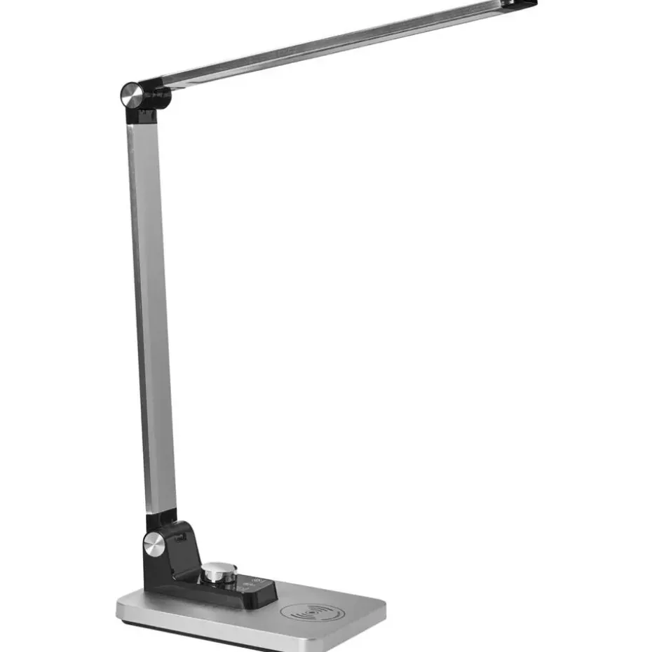 ENIF - Bureaulamp LED - Zilver - Aluminium/Synthetisch materiaal