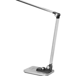 ENIF - Bureaulamp LED - Zilver - Aluminium/Synthetisch materiaal