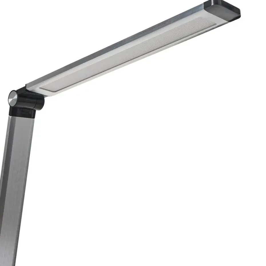 ENIF - Bureaulamp LED - Zilver - Aluminium/Synthetisch materiaal