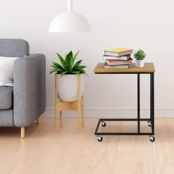 ERRO Bijzettafel op wieltjes - 50x35x60cm