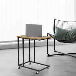 ERRO Bijzettafel op wieltjes - 50x35x60cm