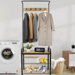 ERRO Kapstok met schoenenrek - 72x34x183cm