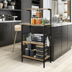 ERRO Keukenrek - opbergrek keuken - 58x35x122cm