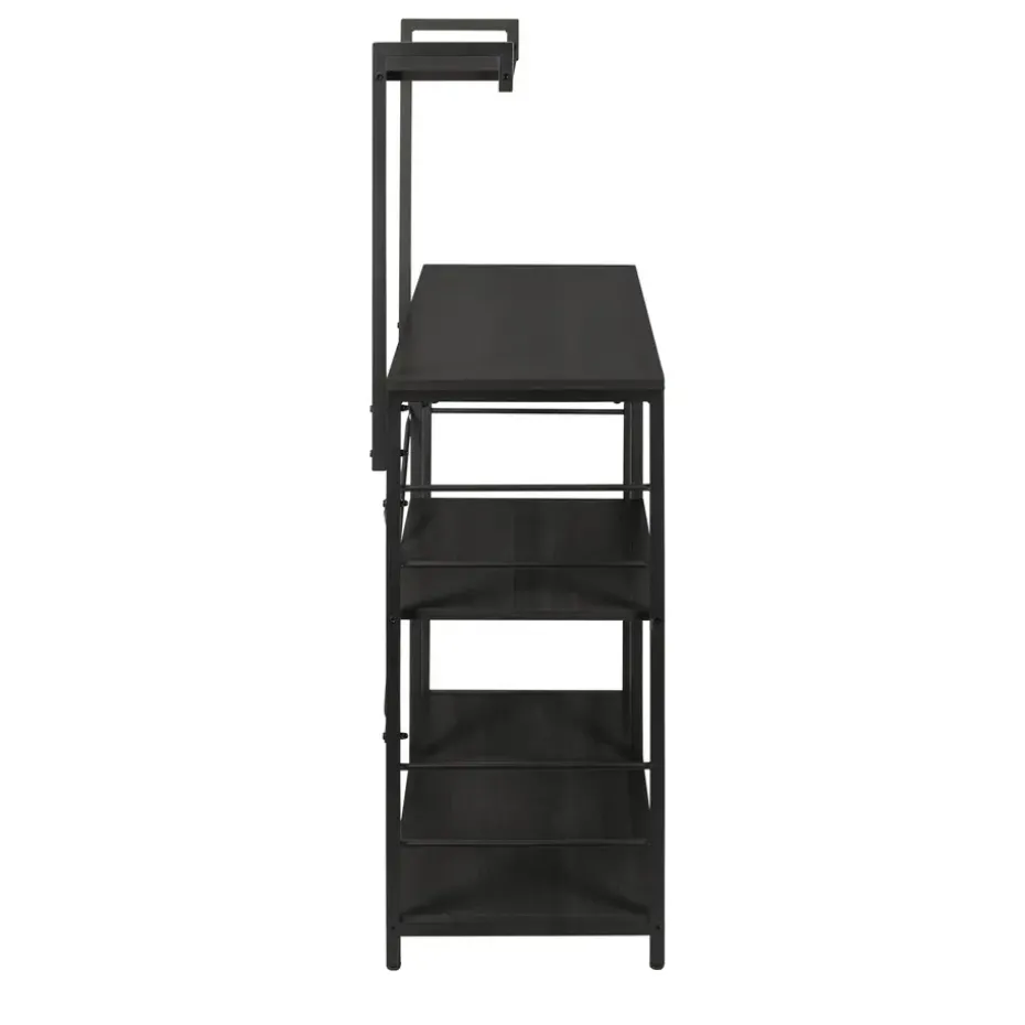 ERRO Keukenrek - opbergrek keuken - 90x40x132cm - zwart