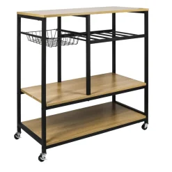 ERRO Keukentrolley op wieltjes - keukenrek - 80x40x85cm