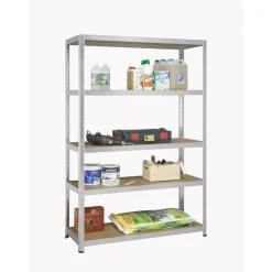 ERRO Stellingkast 120cm breed - Metalen opbergrek - 176x120x40