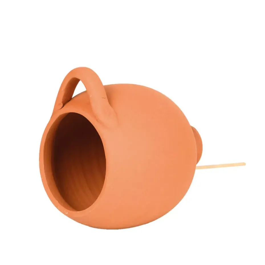 Esschert Design Vogelhuisje - mussen en mezen - pot - 17 cm