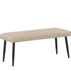 ESSONNE - Hocker - Beige - Kunstleer