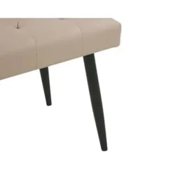 ESSONNE - Hocker - Beige - Kunstleer