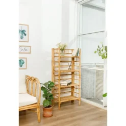 Etagère van bamboehout