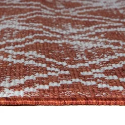 Eva Interior Buitenkleed Rond Frost - Roest - dubbelzijdig 200cm