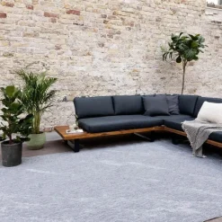 Eva Interior Buitenkleed Marble grijs/wit - 290 x 200 cm