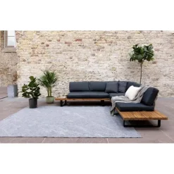 Eva Interior Buitenkleed Marble grijs/wit - 290 x 200 cm