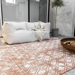 Eva Interior Buitenkleed Roest Frost - 380 x 280 cm