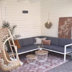 Eva Interior Buitenkleed Roest Frost - 380 x 280 cm