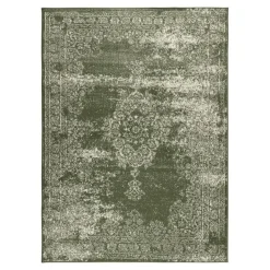 EVA Interior Vintage Vloerkleed Bloom Groen - 225 x 160 cm