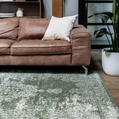 EVA Interior Vintage Vloerkleed Bloom Groen - 225 x 160 cm