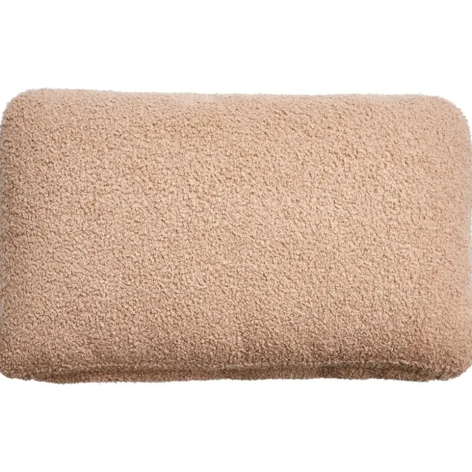 EWRON - Chaise longue - Zandbeige - Rechtszijdig - Bouclé