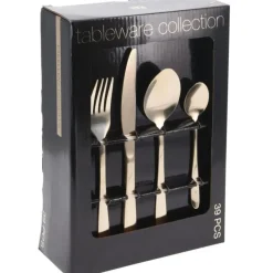 Excellent Houseware Bestekset - 39-delig - zilver - RVS - 6 personen