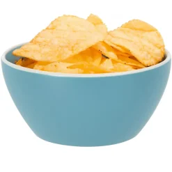 Excellent Houseware kommen/schaaltjes - D14 x H6.5 cm - blauw