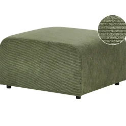 FALSTERBO - Ottomaan - Groen - Corduroy