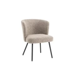 Fauteuil Cindy Taupe Stof