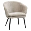 Fauteuil Cloe - stof - beige