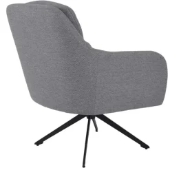 Fauteuil Draaibaar - Stof Taupe - 75x70x85cm - Matthias